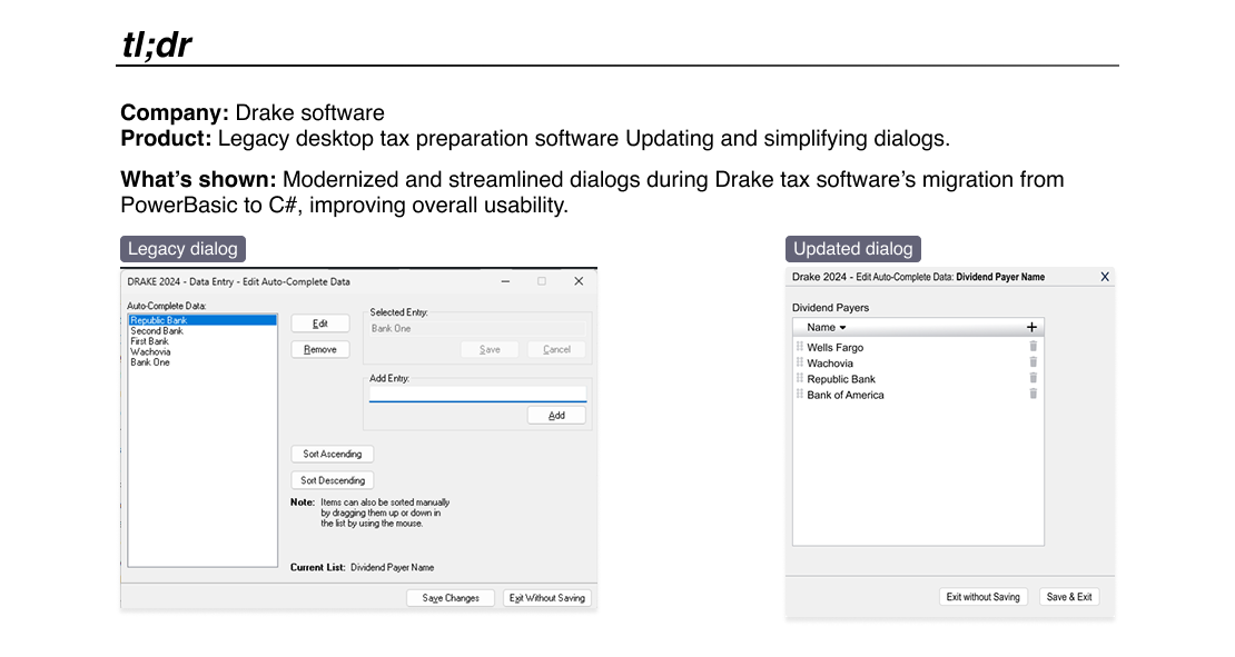 Image with brief information about this project